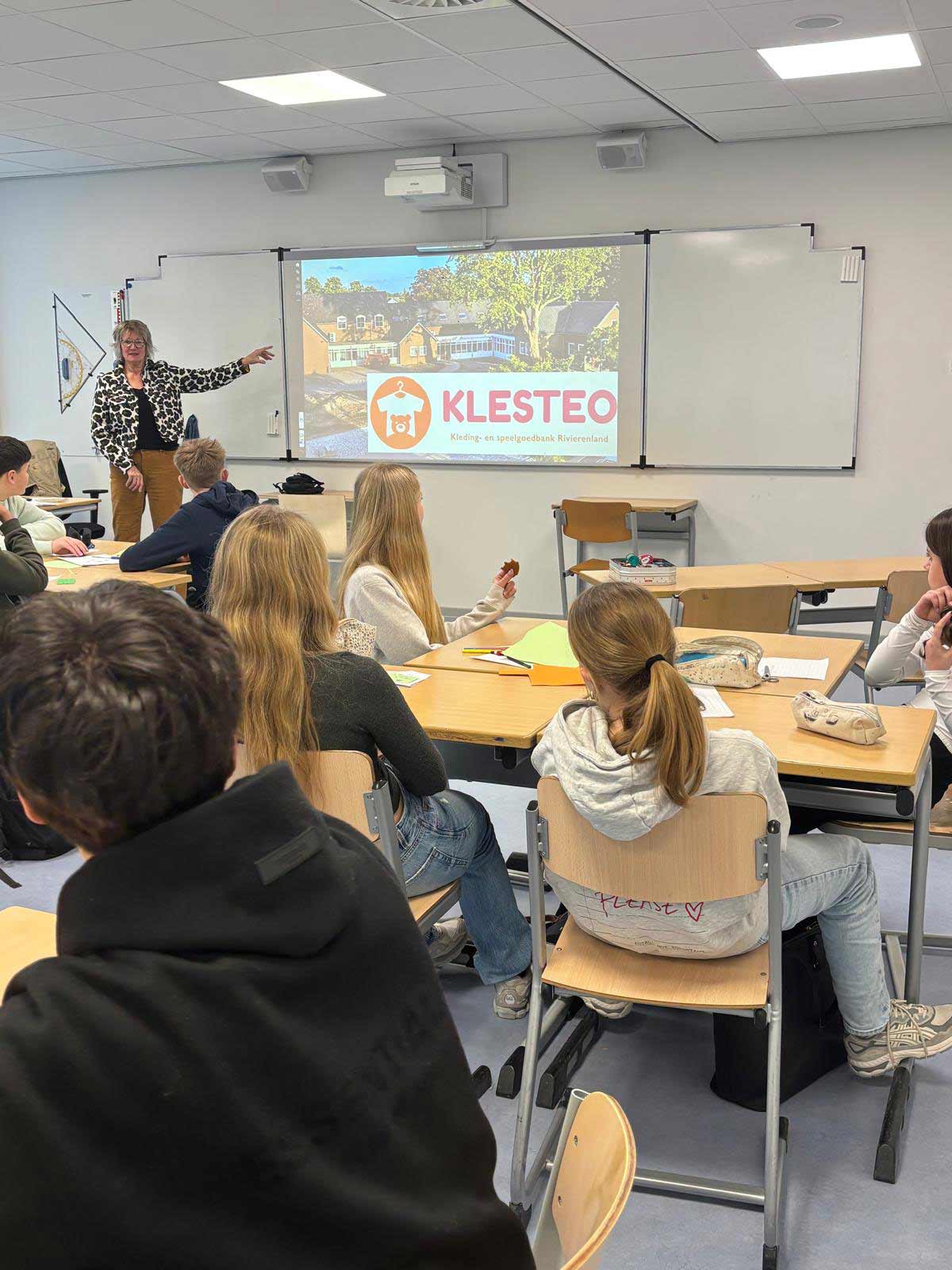 Klesteo in de klas
